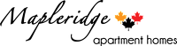 an illustration of a maple leaf with the words adaptive equipment names on a green background