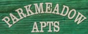 a green and white sign that says park backyard apps
