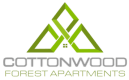 a logo for the cottonwood forests agreements