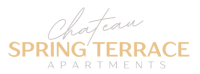 the logo for a spring terrace apartments company