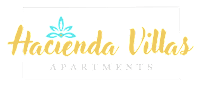 The image is a logo for Acenda Villas Apartments.