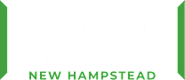 A green and white sign with the word NOVO in large black letters.