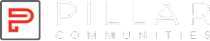 The image is of a logo that reads "PILLAR COMMUNITIES".