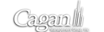 the logo is shown in front of a building