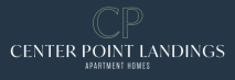 the logo for the center point landing apartment homes