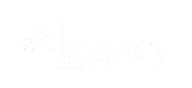 The logo for The Legacy features a heart-shaped design to the left of the text.
