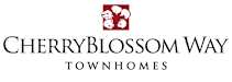A logo for Cherry Blossom Way Townhomes is displayed.
