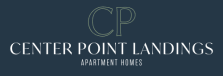 the logo for the center point landing apartment homes
