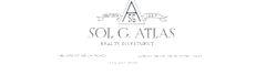 the logo with a black background and a white logo