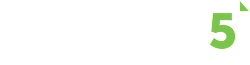 A green and white sign that says Avenue 5 residential.