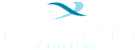 A logo with the words "Twin Creeks Crossing" and a stylized water symbol.