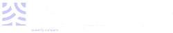 A logo for Willow Bridge property company that includes a house, a wheelchair, and a paw print.