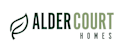 The image is a logo for a company named Alder Court Homes.