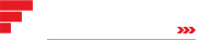 Friedman Communites white and red logo.