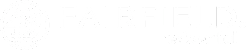 A logo with the text Fairfield residential.