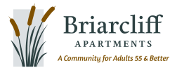 Property Logo at Briarcliff Apartments, a 55+ Community, Minnesota, 55115