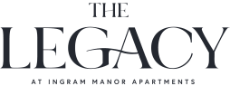 a black background with a white line in the middle of it at Ingram Manor Apartments, Pikesville, Maryland
