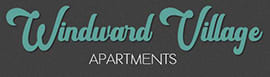 a graphic of the word apartments