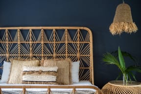 Revel-Bedroom Stock Image