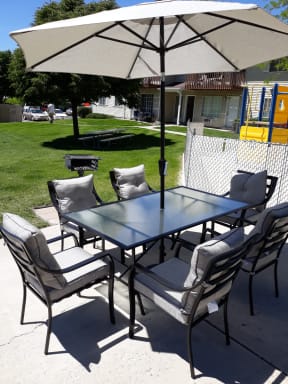 Apple Tree Barbeque Area