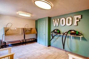 Pet Wash Room at Terra Vista at the Park Apartments, Littleton, CO