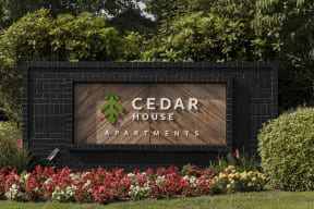 Property Signage at Cedar House, Vancouver