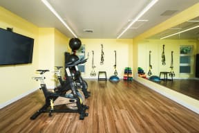 Spin and Yoga Room