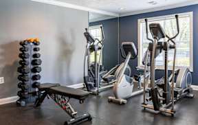 Gym with equipment's at Greenhouse Apartments, Kennesaw, 30144