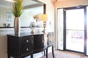 Leasing office entrance