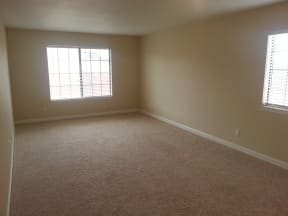 Bedroom Shot with windows