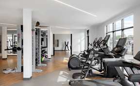 Fitness Center - Side View at Alta Davis, Durham, NC