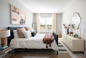 Bedroom with bed at Alta Davis, North Carolina