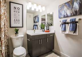 the preserve at ballantyne commons apartments bathroom with toilet and sink