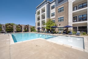 Outdoor Swimming Pool at Gentry at Hurstbourne, Louisville