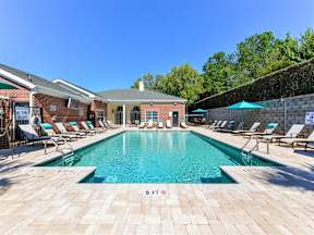 clubhouse and pool  at Vista Commons Apartments, Columbia, 29201
