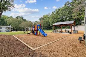 Playground with slide at Greenhouse Apartments, Kennesaw