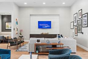 Resident clubhouse and entertainment lounge at Brandywine Green in Brandywine MD