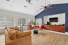 Clubhouse living room at Greenhouse Apartments, Kennesaw