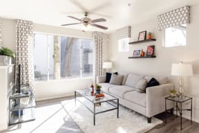 living area at Vista Grove Apartments, Mesa, AZ