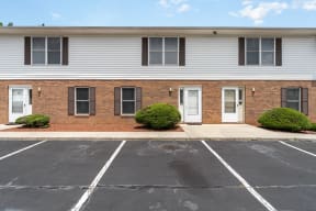 our apartments offer a parking lot