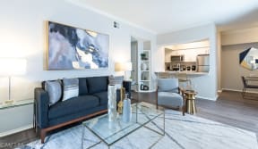 Newly-Renovated Living Room at Promenade at Carillon, Florida, 33716