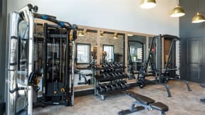 Fitness Center at Elwood Apartments, North Carolina