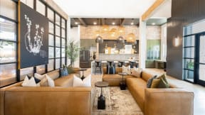 Elwood Indian Trail Apartments lounge seating at Elwood Apartments, North Carolina, 28079