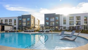 Elwood Indian Trail Apartments pool at Elwood Apartments, Indian Trail, NC, 28079