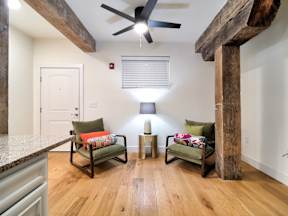 living room space