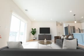 living room The North End Apartments