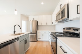 kitchen The North End Apartments