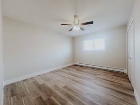 Lighted Ceiling Fan at Emerald Village Apartments, Willoughby, OH, Ohio