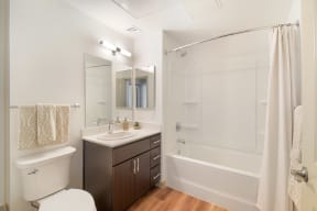 Bathroom at 59 Evergreen Apartments