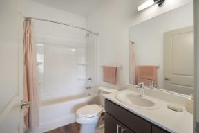 Bathroom at 59 Evergreen Apartments